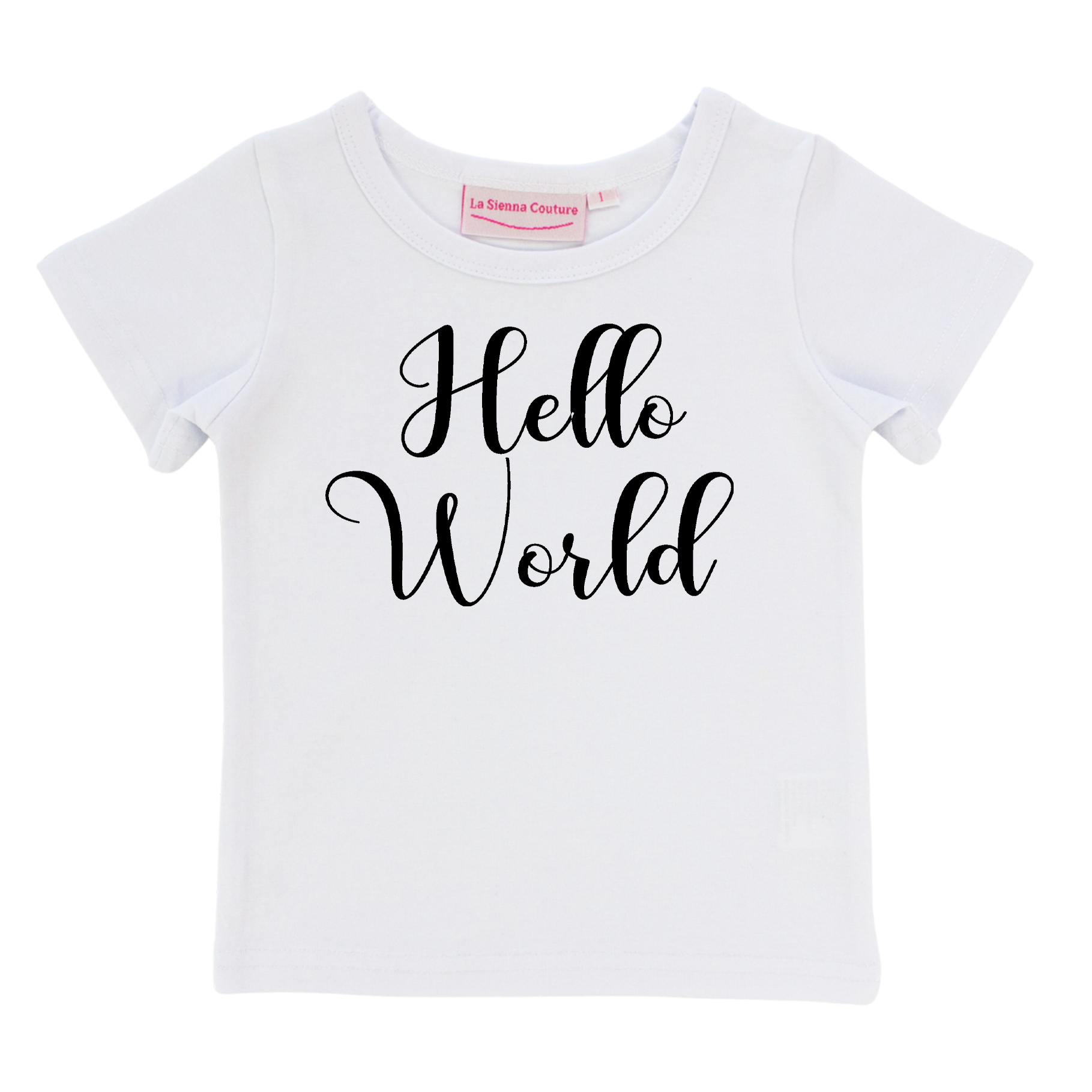 Hello World Unisex T-Shirt - Custom Printed Cotton Tee for Men & Women - Perfect for Casual Wear, Gifts, and Everyday Outfits