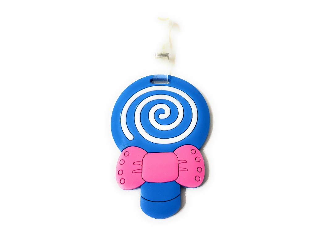 Vibrant Food-Themed Luggage Tags for Travel - Fun & Colorful Suitcase ID Tags (Collection 2) - Perfect for Kids, Families & Food Lovers on Vacation