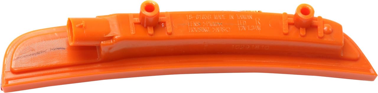 BAP For CHARGER 15-18 FRONT SIDE MARKER LAMP RH Assembly LED - CAPA Certified Replacement Light for Dodge Charger | Perfect for Night Driving & Enhanced Vehicle Safety