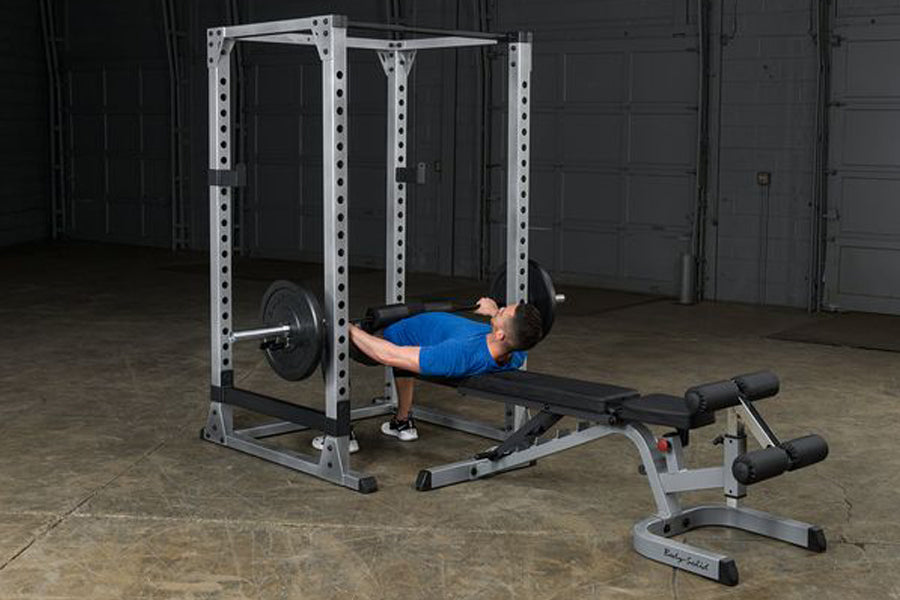 Body Solid Pro Power Rack GPR378 - Heavy Duty Home Gym Equipment for Strength Training & Weightlifting | Perfect for Home Gym, Garage Workouts & CrossFit Training