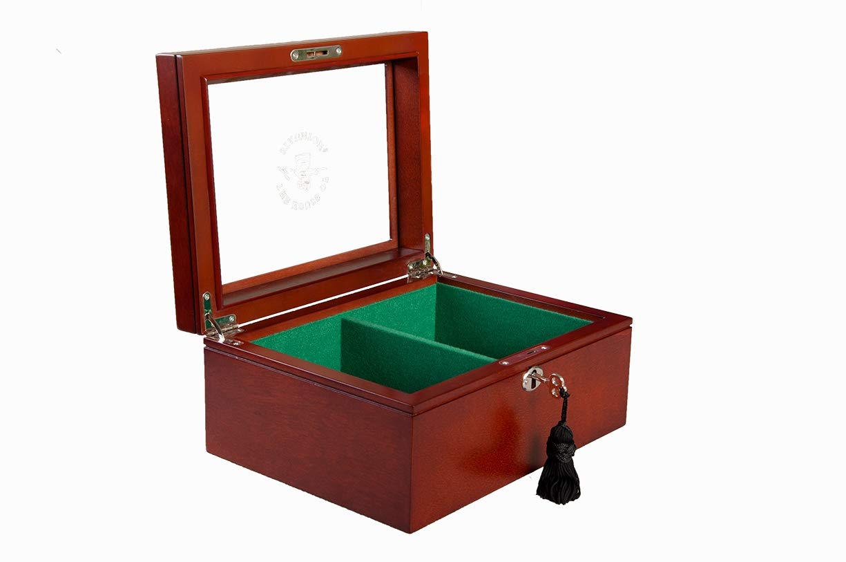 The House of Staunton Premium Wooden Chess Box - Luxury Storage for Chess Pieces & Board - Perfect for Home, Office, or Tournament Play