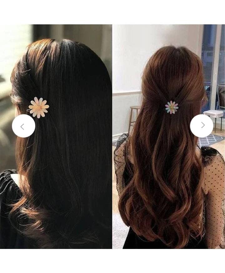 Korean Fashion Women's Metal Hair Clips - Tic Tac Hair Barrettes (6 Pack) - Perfect for Daily Styling, Parties & Gifts