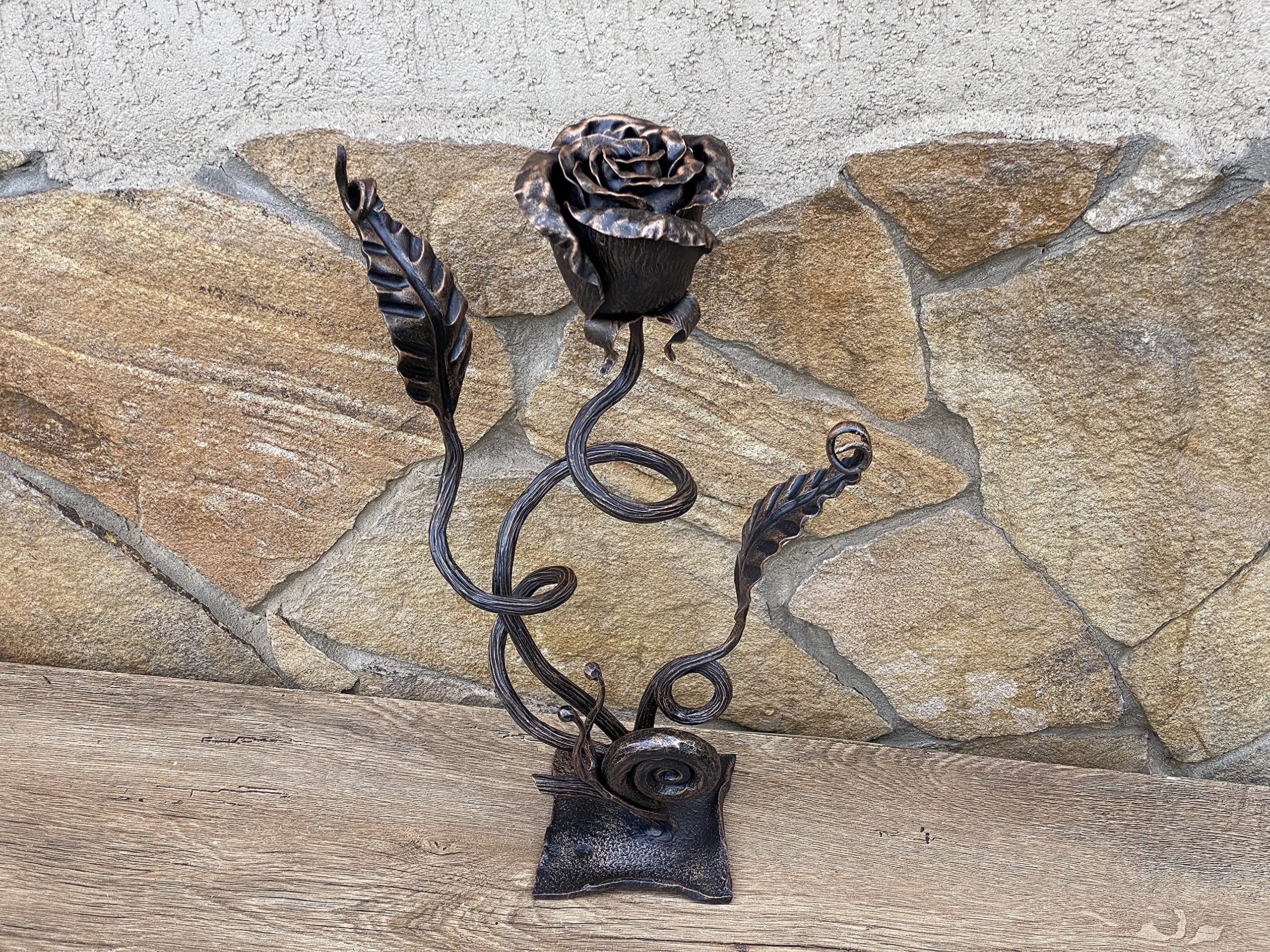 Unique Iron & Steel Anniversary Gifts for Couples - Romantic Floral Birthday & Wedding Presents - Perfect for 6th Year Celebrations & Special Occasions