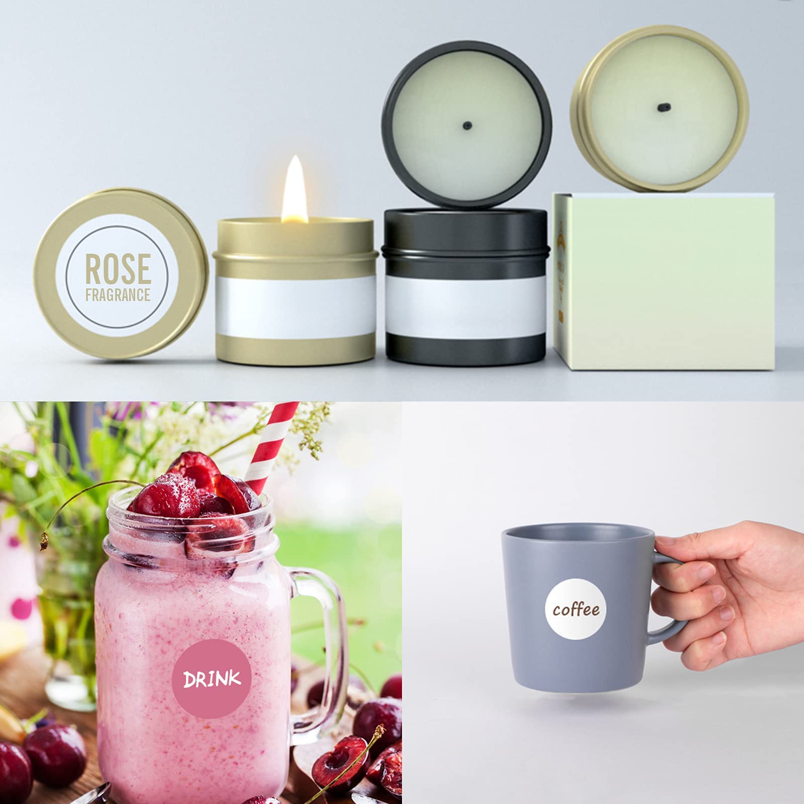 Custom Personalized Stickers & Labels - Create Your Own Design with Logo, Text, or Image | 100 Premium 5