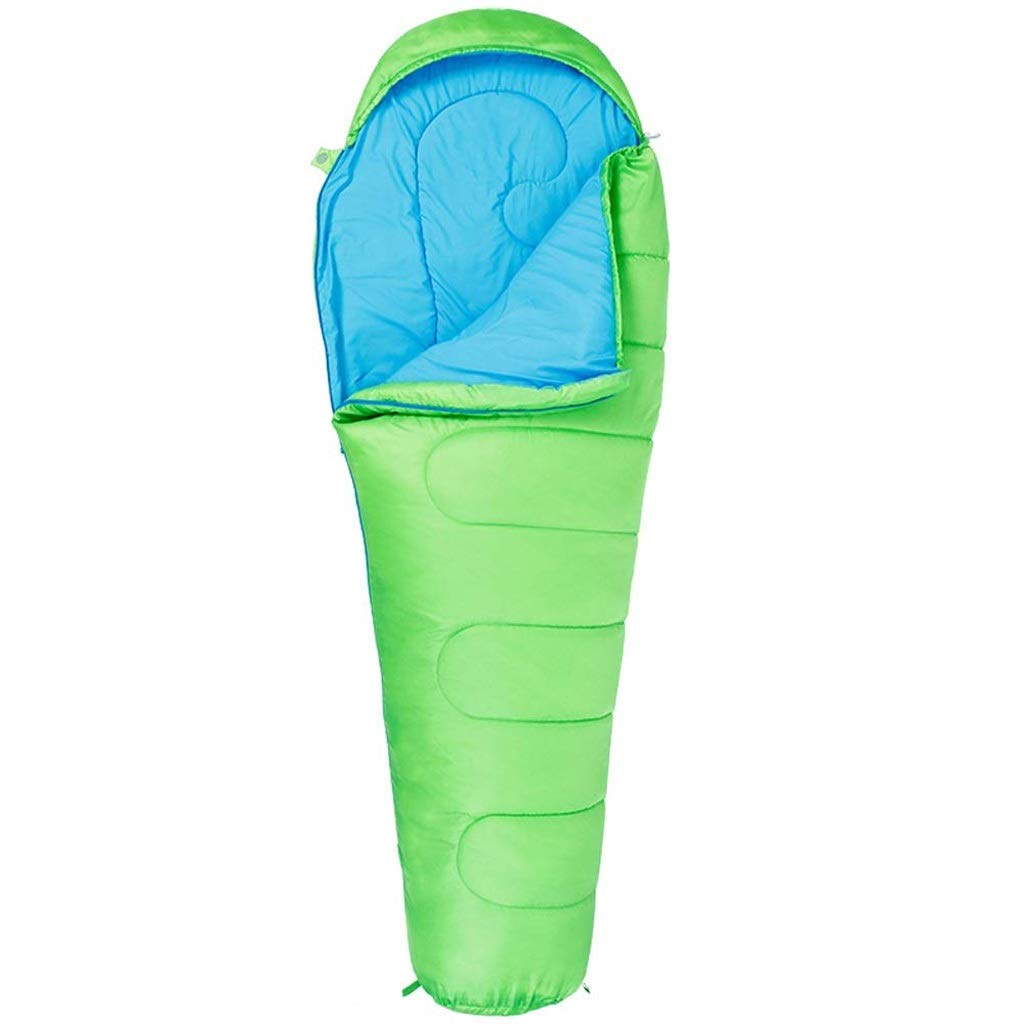 Waterproof Lightweight Mummy Sleeping Bag for Adults - Green Camping Sleeping Bag for Backpacking, Hiking & Outdoor Adventures