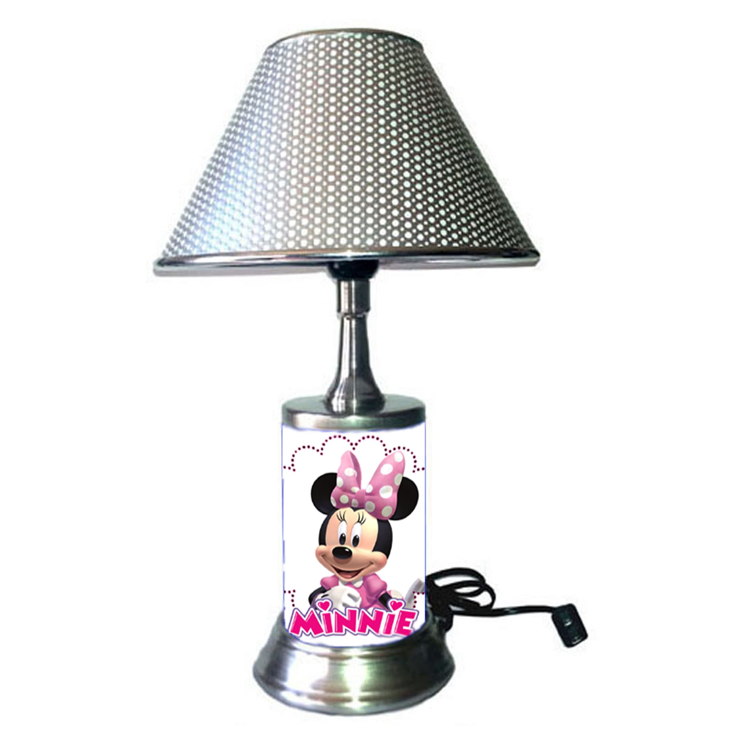 Cute Mouse Character Desk Lamp with Shade for Kids Study Room