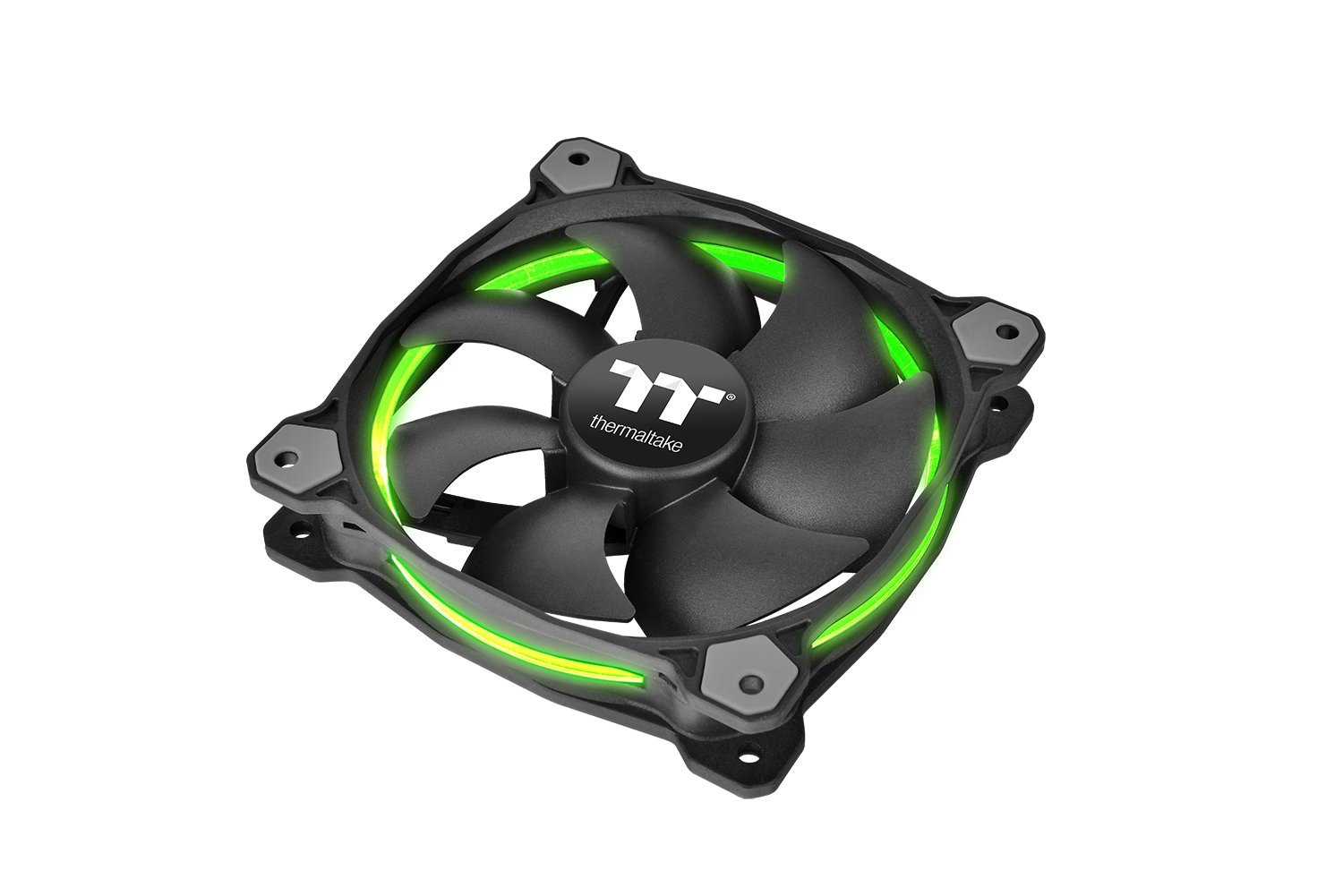Thermaltake Riing 12 RGB Radiator Fan 3-Pack - LED PC Cooling Fans with Motherboard Sync for ASUS, Gigabyte, MSI, Asrock & Biostar - Perfect for Gaming PC Builds & Liquid Cooling Systems