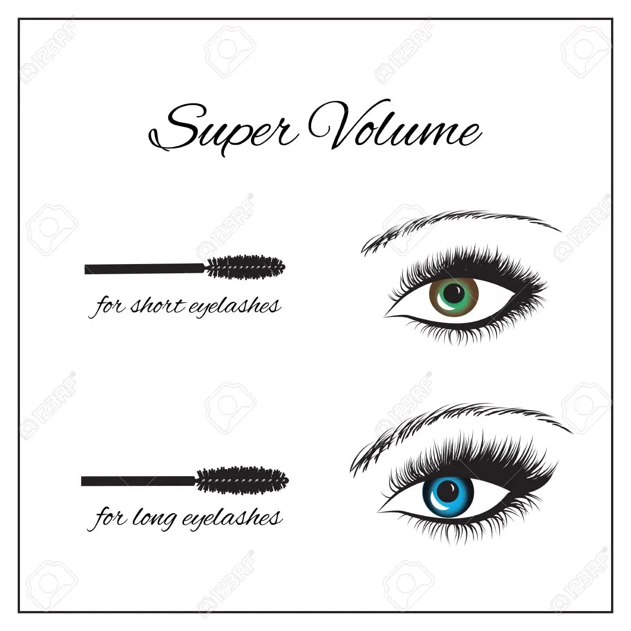 Facejewel High Impact Curling Mascara - Volumizing & Lengthening Waterproof Mascara for Long, Thick, Curly Lashes - Perfect for Daytime Glam & Nighttime Looks