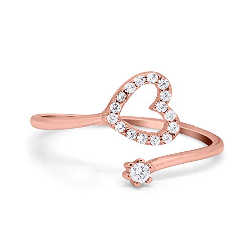 Rose Tone, Simulated Cubic Zirconia