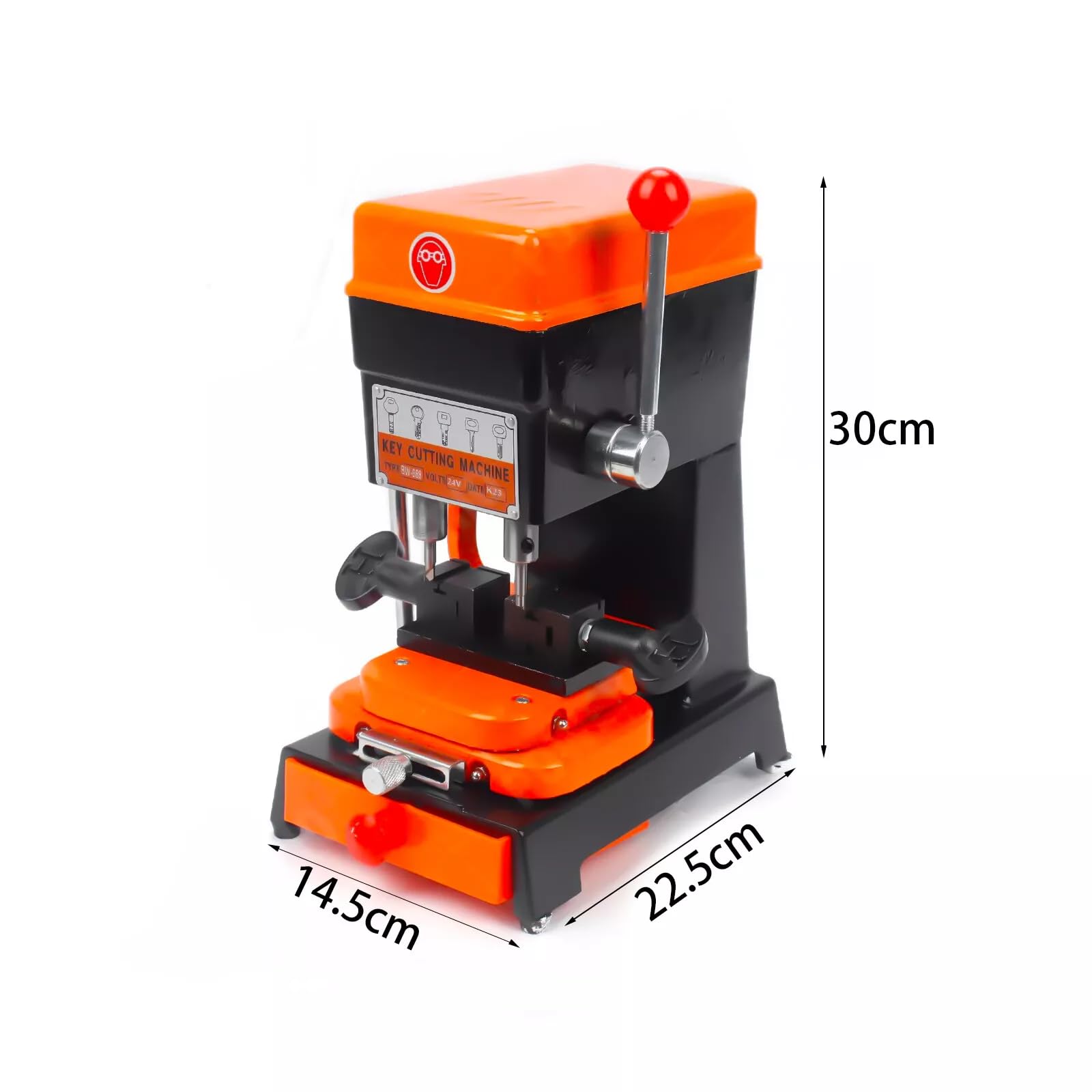 368A Multifunctional Vertical Cutting & Drilling Machine - 110V US Plug | Perfect for DIY Projects, Woodworking & Metal Fabrication