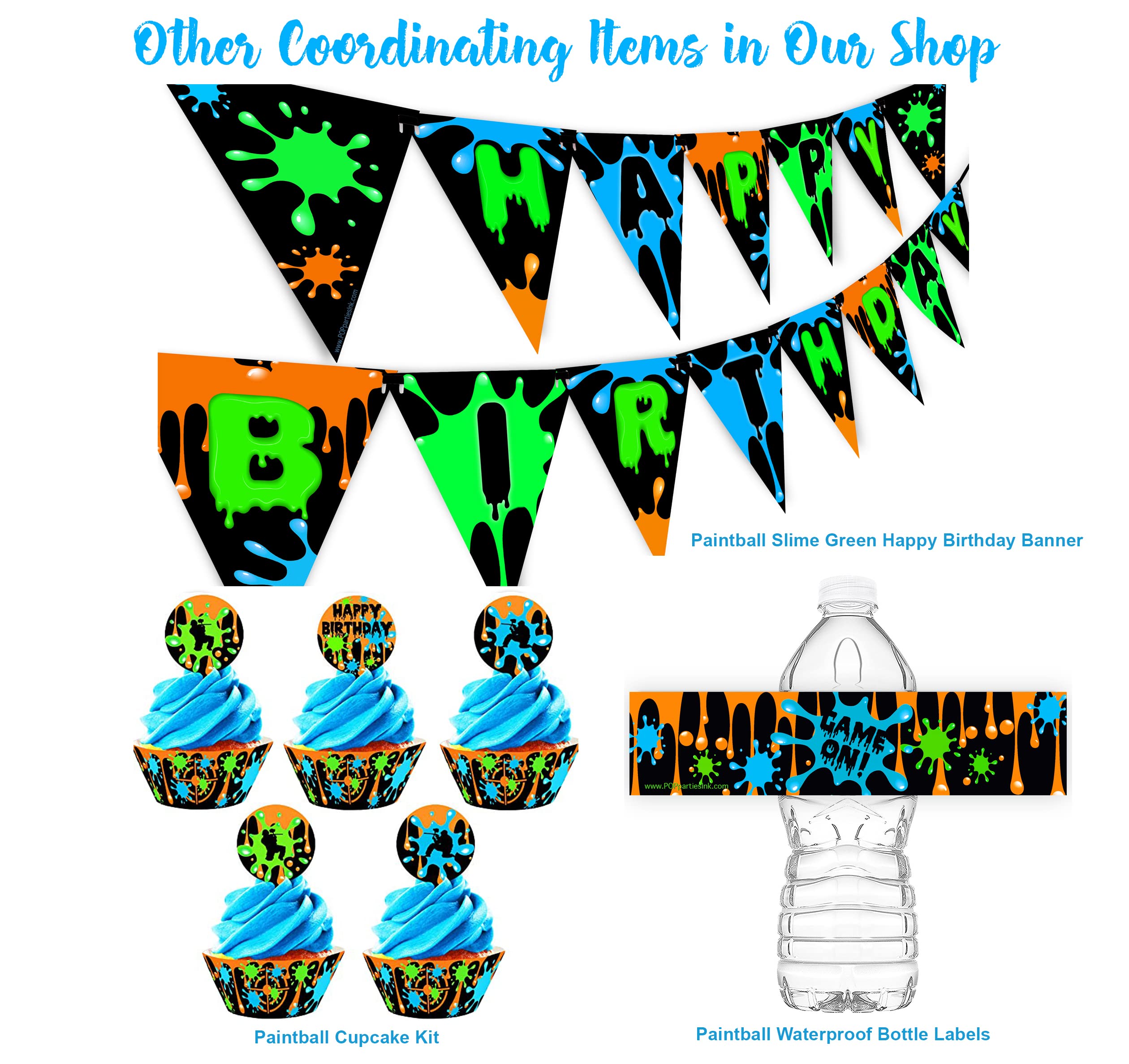 Slime Green Happy Birthday Banner Pennant - Vibrant Slime Party Decorations - Creative Art Party Supplies - Perfect for Kids' Slime Themed Birthday Parties & Classroom Celebrations
