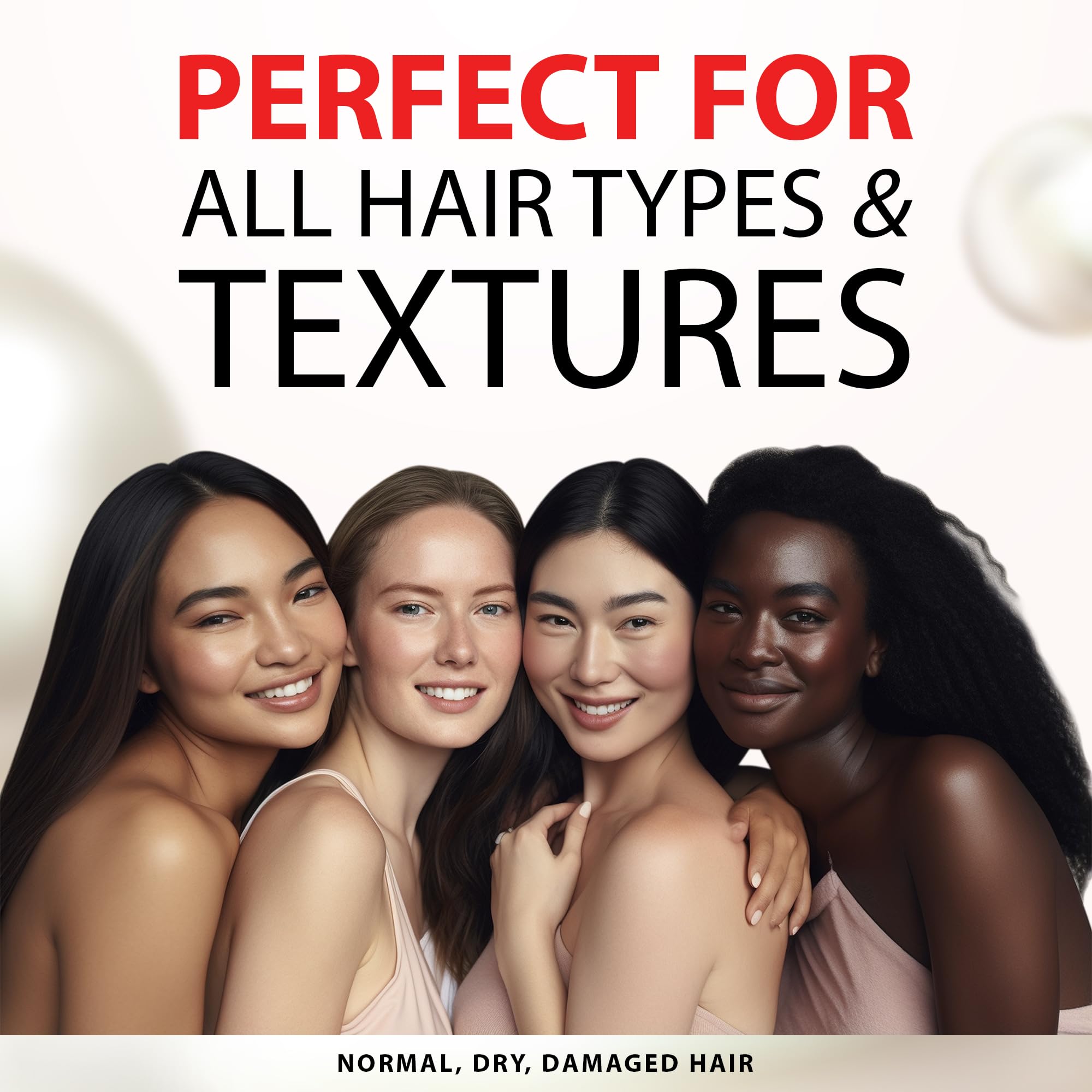 Professional Keratin Hair Mask for Damaged Hair - USA Made Deep Conditioning Treatment with Biotin, Collagen & Coconut Oil - Hair Repair Mask with Pro-Vitamin B5 & Protein Complex - Perfect for Salon-Quality Results at Home