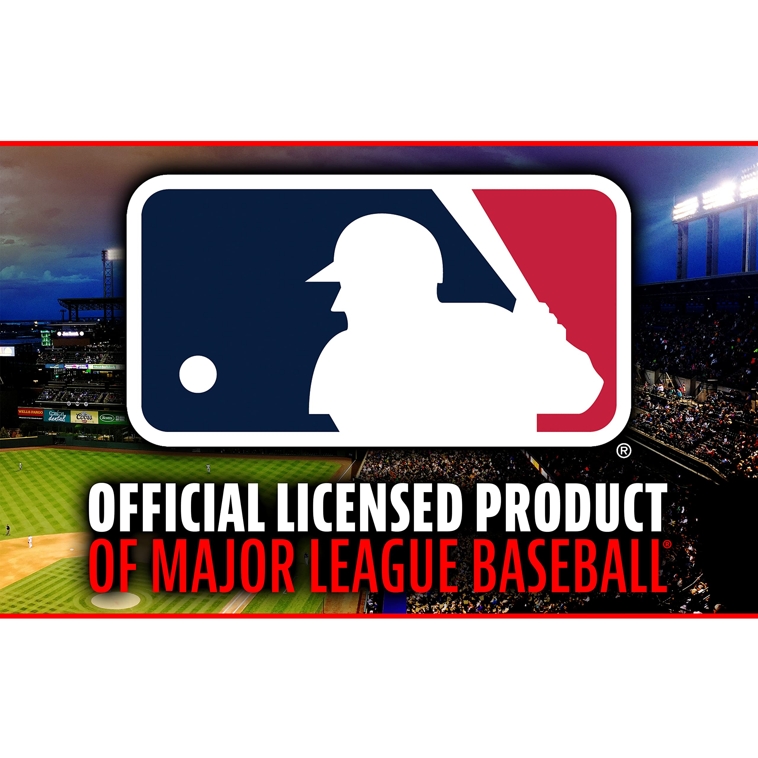 Franklin Sports MLB Wristbands - Official Baseball Wrist Sweatbands for Men & Women - Moisture Wicking Sports Accessories for Baseball, Basketball, Gym Workouts & Running
