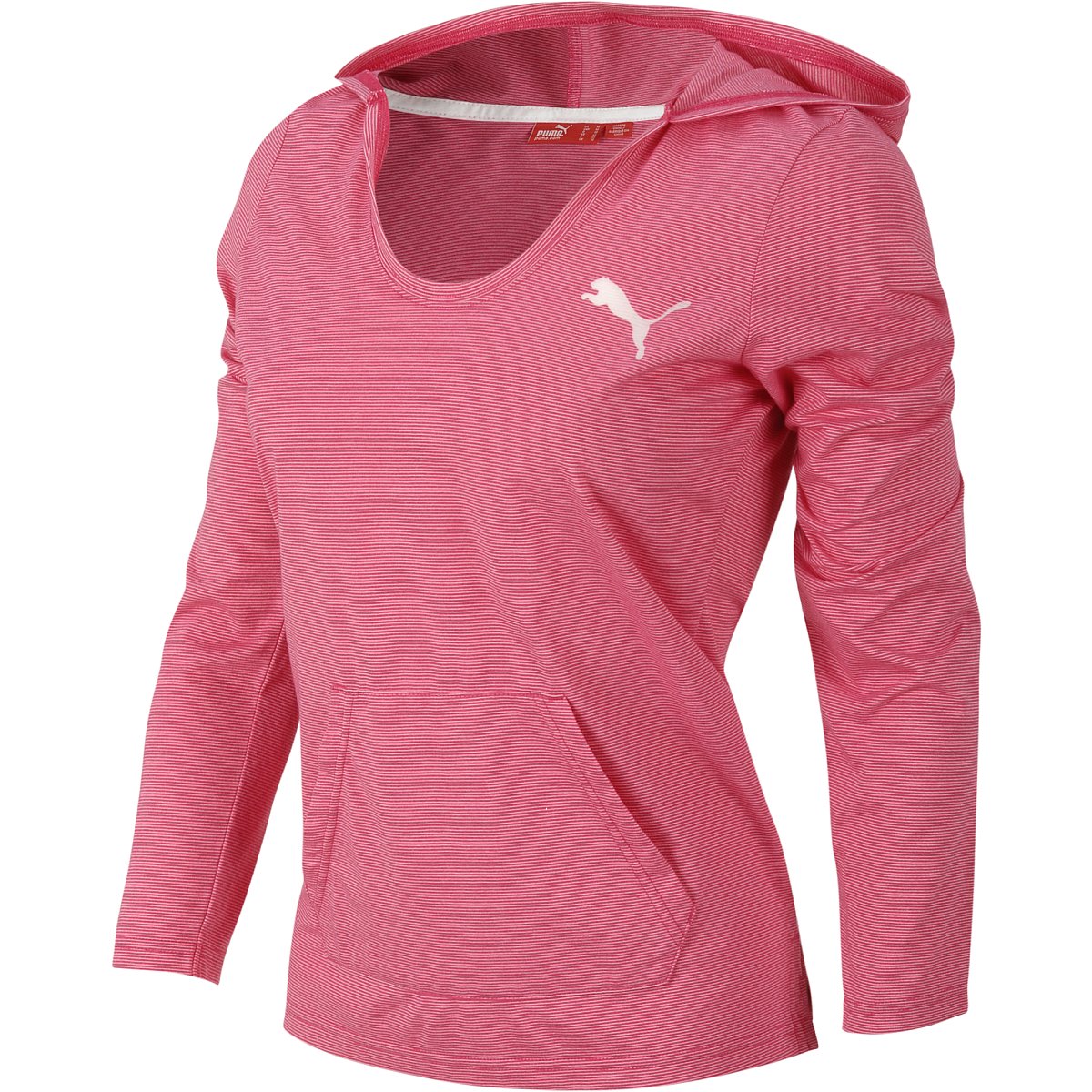 PUMA Women's Hoodie Cover Up Top - Soft Casual Pullover Sweatshirt for Lounge, Gym & Outdoor Activities