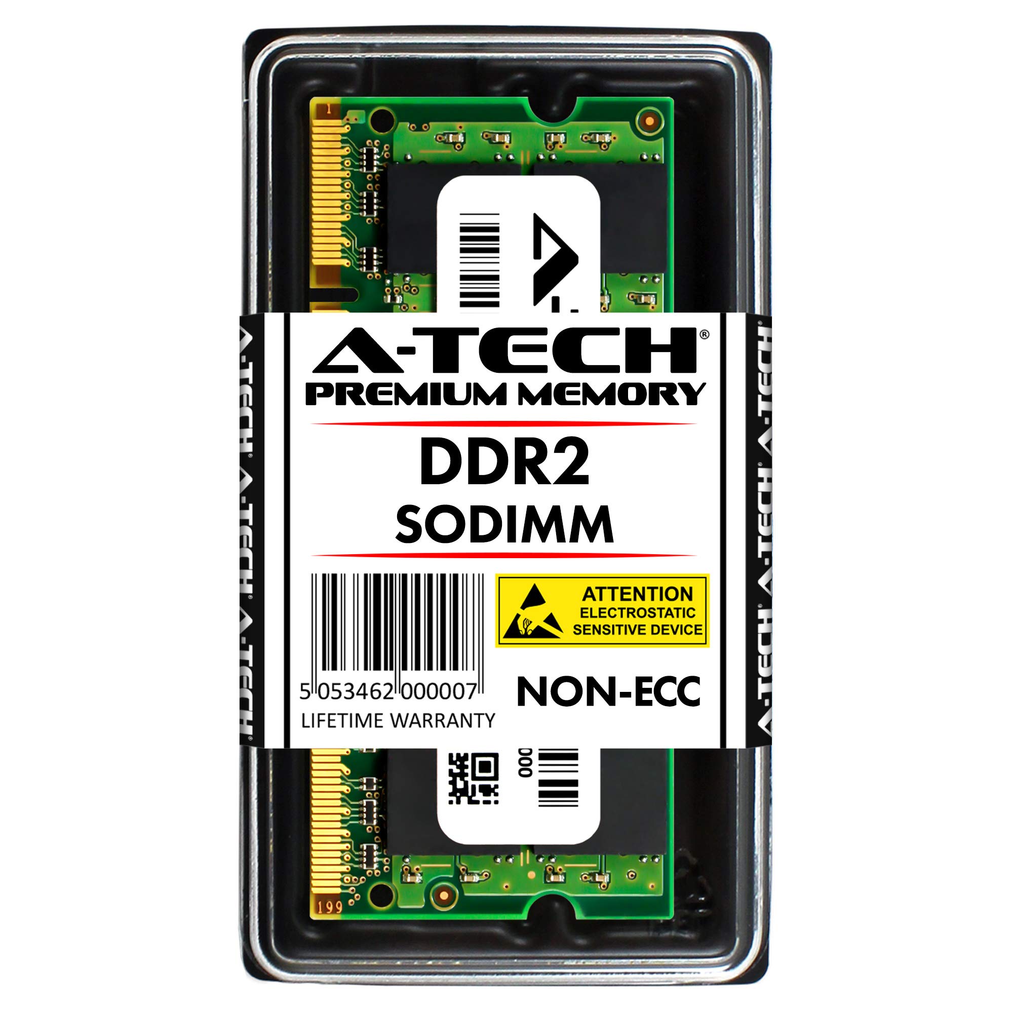 A-Tech 8GB RAM Kit (2 x 4GB) DDR2 SO-DIMM 800MHz PC2-6400 for Dell Studio 1537/1555/1737 Laptops - Memory Upgrade for Faster Performance in Gaming, Multitasking & Productivity