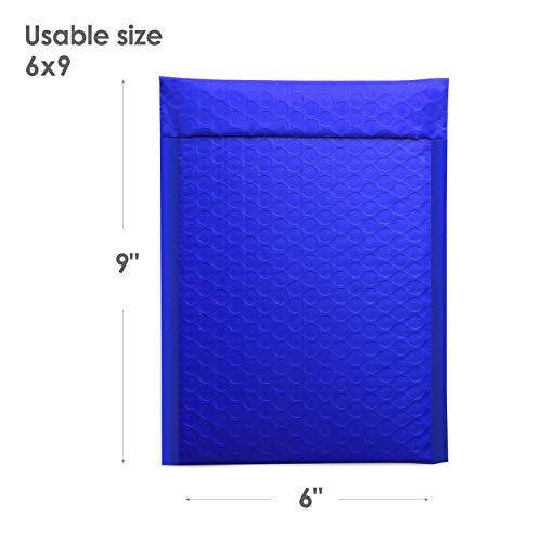 6x10 Bubble Mailer Padded Envelopes - Royal Blue Shipping Envelopes for Ecommerce, Small Business & Online Sellers - Perfect for Shipping Jewelry, Crafts, Books & Fragile Items