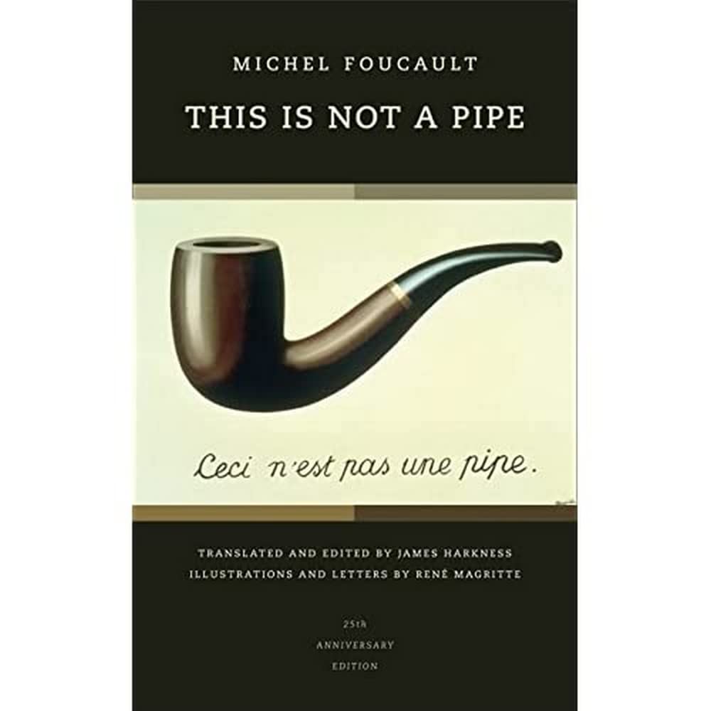 This Is Not a Pipe (Volume 24) - Quantum Books Collection | Philosophical Art Book for Home Decor, Classroom Discussion & Gift Giving