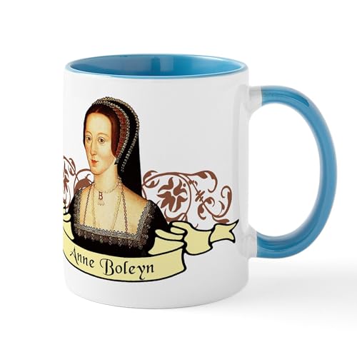 White/Blue Inside - Anne Boleyn Mug