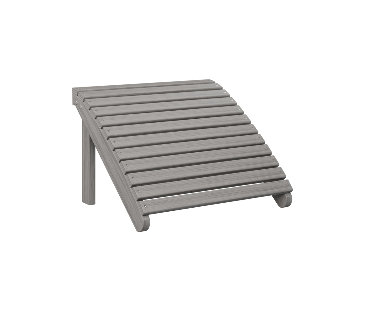 Berlin Gardens Adirondack Footstool - Outdoor Patio Furniture, Durable Weather-Resistant Wooden Ottoman for Deck, Garden & Poolside Relaxation
