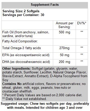 LifeSource Vitamins Kids DHA Omega 3 Chewable Gummies - 60 Count - Brain & Eye Support for Children - Great Tasting Natural Berry Flavor - Perfect for School, Travel & Daily Nutrition