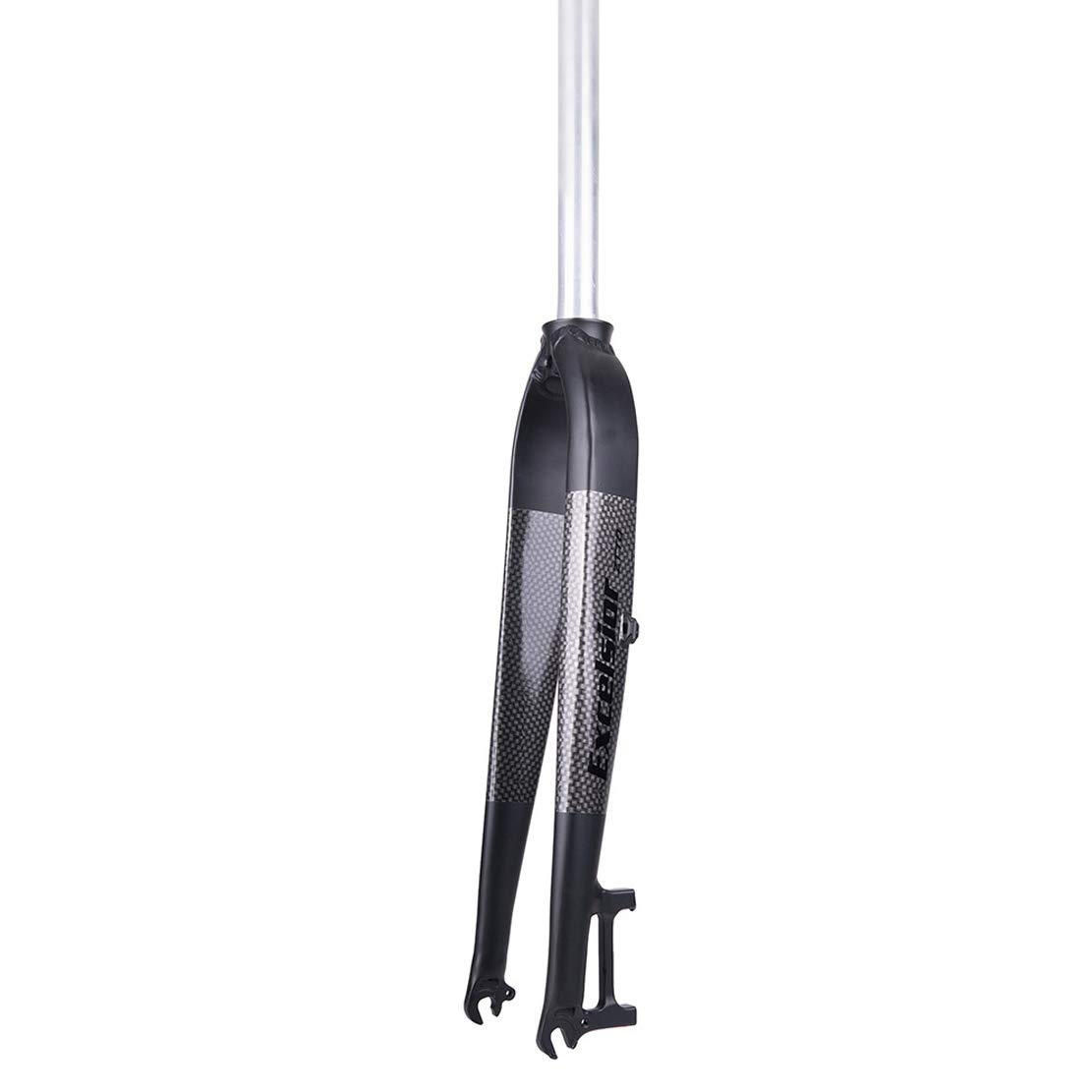 TYXTYX Aluminum Alloy Rigid Fork for Mountain Bike - Disc Brake Compatible, Straight Tube Design | Perfect for Trail Riding, Commuting & Off-Road Cycling