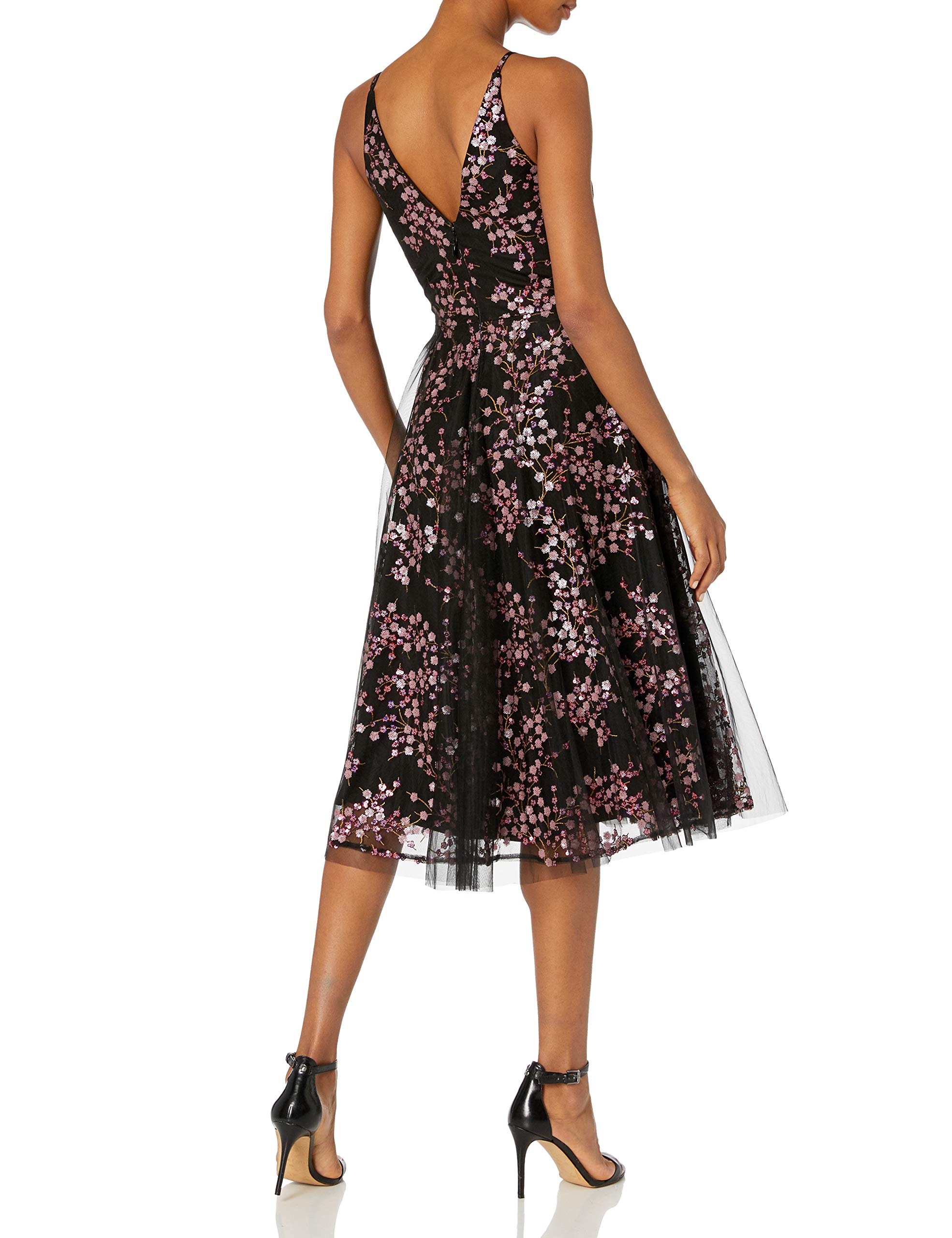 Courtney Sparkling Floral Tulle Dress for Girls - Elegant Party Gown for Weddings, Birthday Celebrations & Special Occasions