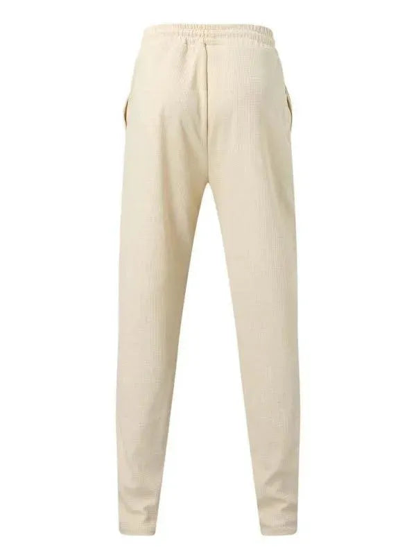 Men's Loose Fit Thin Tracksuit Pants Set - Lightweight Comfortable Joggers for Casual Wear, Gym & Lounge