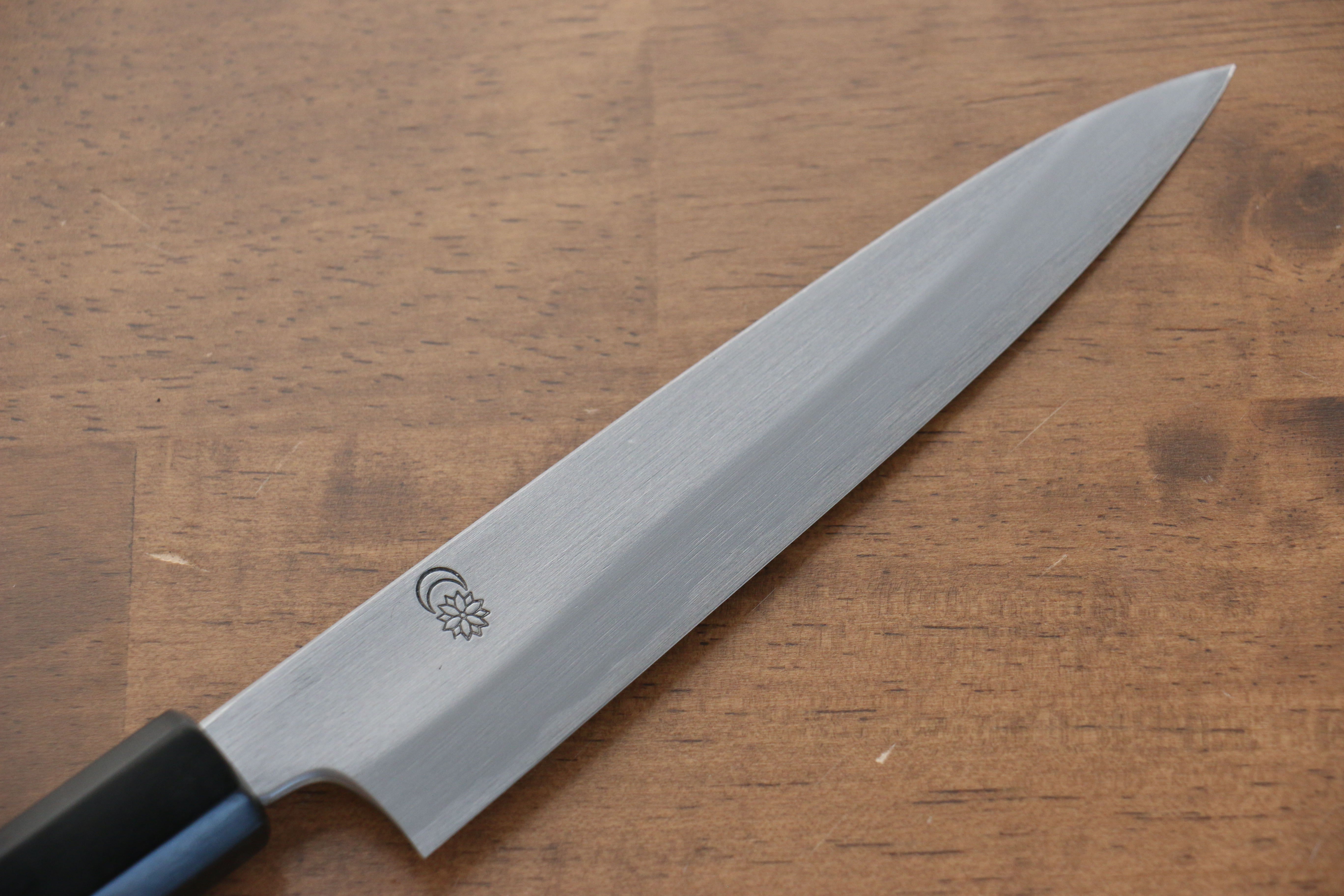 Premium Kikuzuki White Steel No.2 Kasumitogi Petty Utility Knife 150mm (5.9