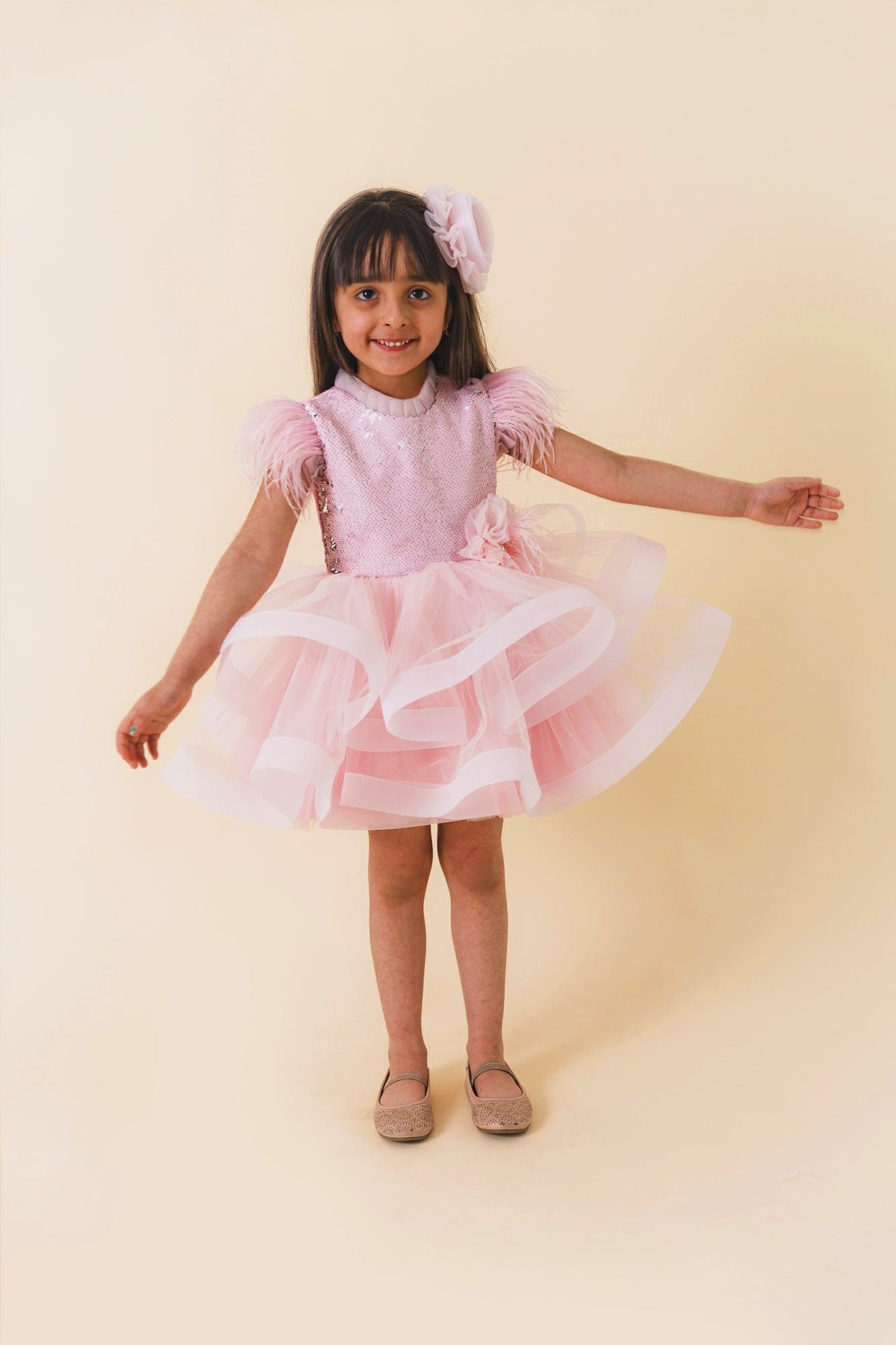 Pre Order: Stylish Eva Pink Dress for Women - Perfect for Parties, Weddings & Special Occasions