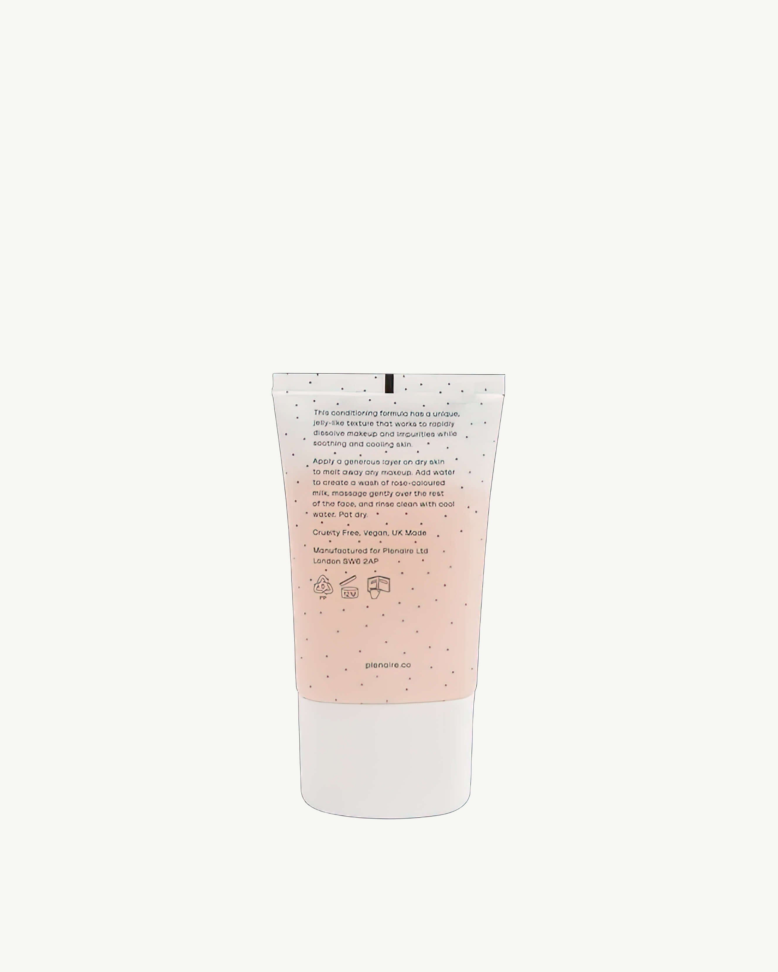 Rose Jelly Gentle Makeup Remover & Hydrating Cleanser | Vegan Skincare for Sensitive Skin | Perfect for Night Routine & Travel