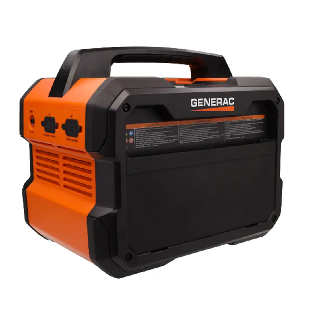 Generac 8025 GB1000 PS 1.6KW Portable Inverter Generator - Quiet, Lightweight & Fuel Efficient for Camping, RV Trips & Emergency Power Backup