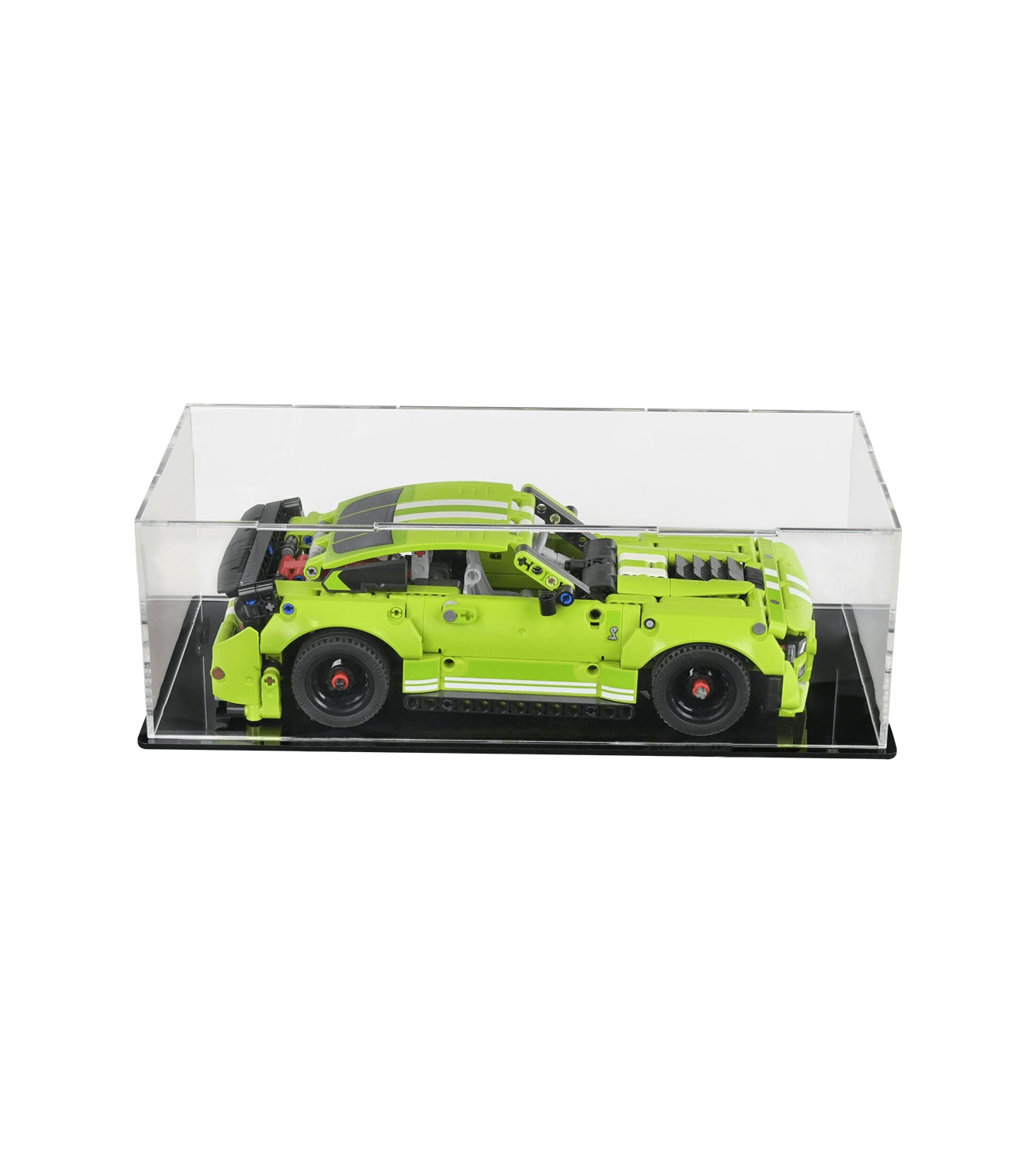 LEGO Technic Ford Mustang Shelby GT500 42138 Display Case - Clear Acrylic Showcase for Model Car Collection - Perfect for Home Decor, Office Display & Gift for LEGO Enthusiasts