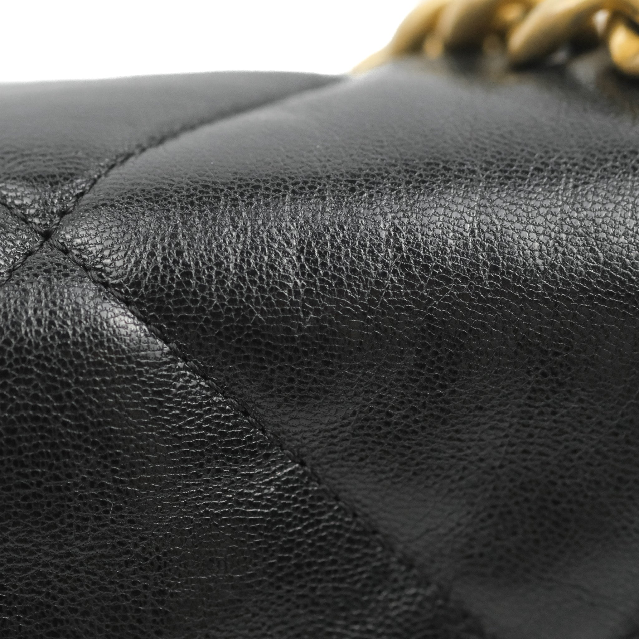 Chanel 19 Small Black Goatskin Leather Bag with Mixed Hardware - 20S Collection | Luxury Crossbody Purse for Women, Perfect for Date Night & Evening Events