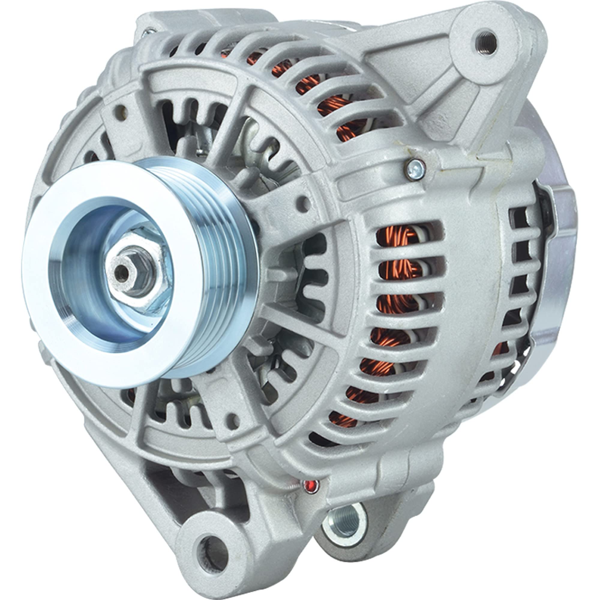 Total Power Parts New 400-52554 100Amp Alternator - Compatible with 2000-2004 Toyota Avalon 3.0L V6 | Replacement for 102211-0650 | 12V Internal Fan, Solid Pulley, CW Rotation | Perfect for Engine Performance & Electrical System Upgrades