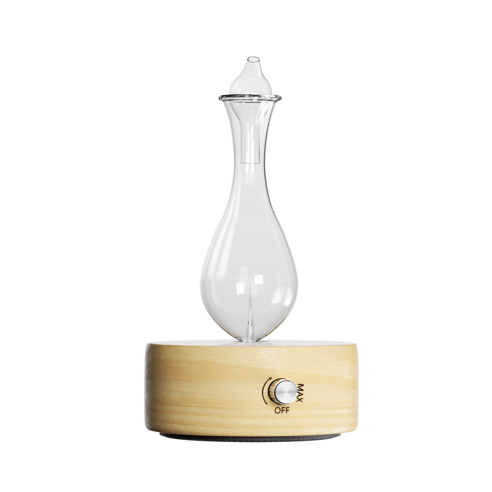 Devanti Essential Oil Diffuser - Ultrasonic Aromatherapy Diffuser for Home, Office, Yoga & Spa - Waterless, Quiet & Auto Shutoff - Perfect for Relaxation, Stress Relief & Better Sleep