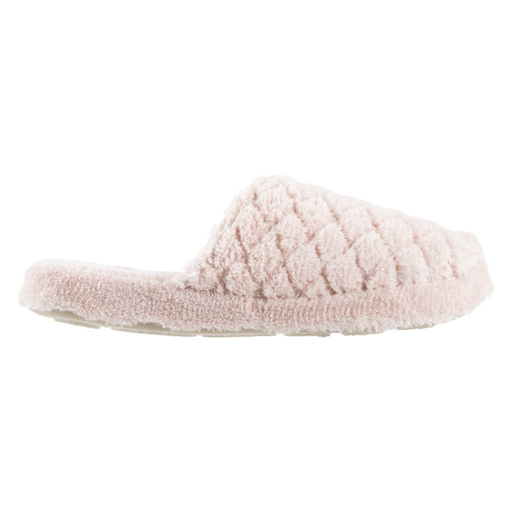 Women's Comfortable Spa Quilted Clog Slippers with Cloud Contour® Cushion - Soft House Shoes for Relaxing at Home, Lounging & Spa Days