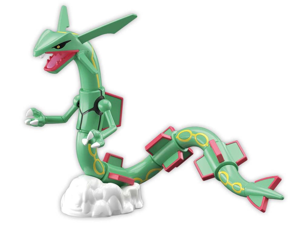 Bandai Pokemon Rayquaza Model Kit - Build Your Own Dragon Figure - Perfect for Collectors, Gifts, and DIY Enthusiasts | Great for Display, Play, and Anime-Themed Decor