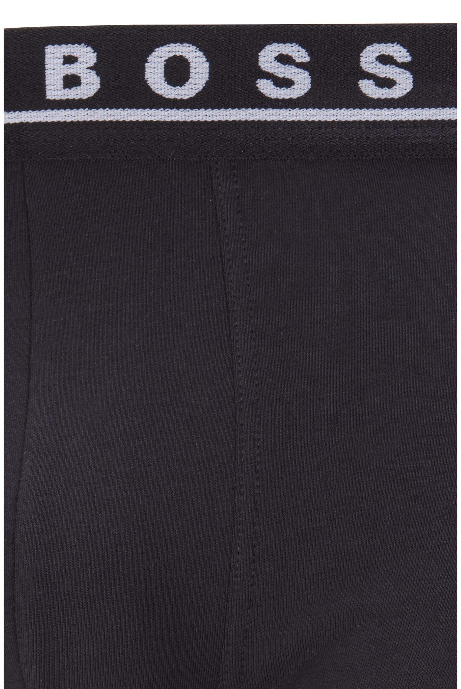 BOSS 3 Pack Men's Boxer Briefs - Soft Cotton Underwear for Comfort & Support - Perfect for Workout, Travel & Everyday Wear