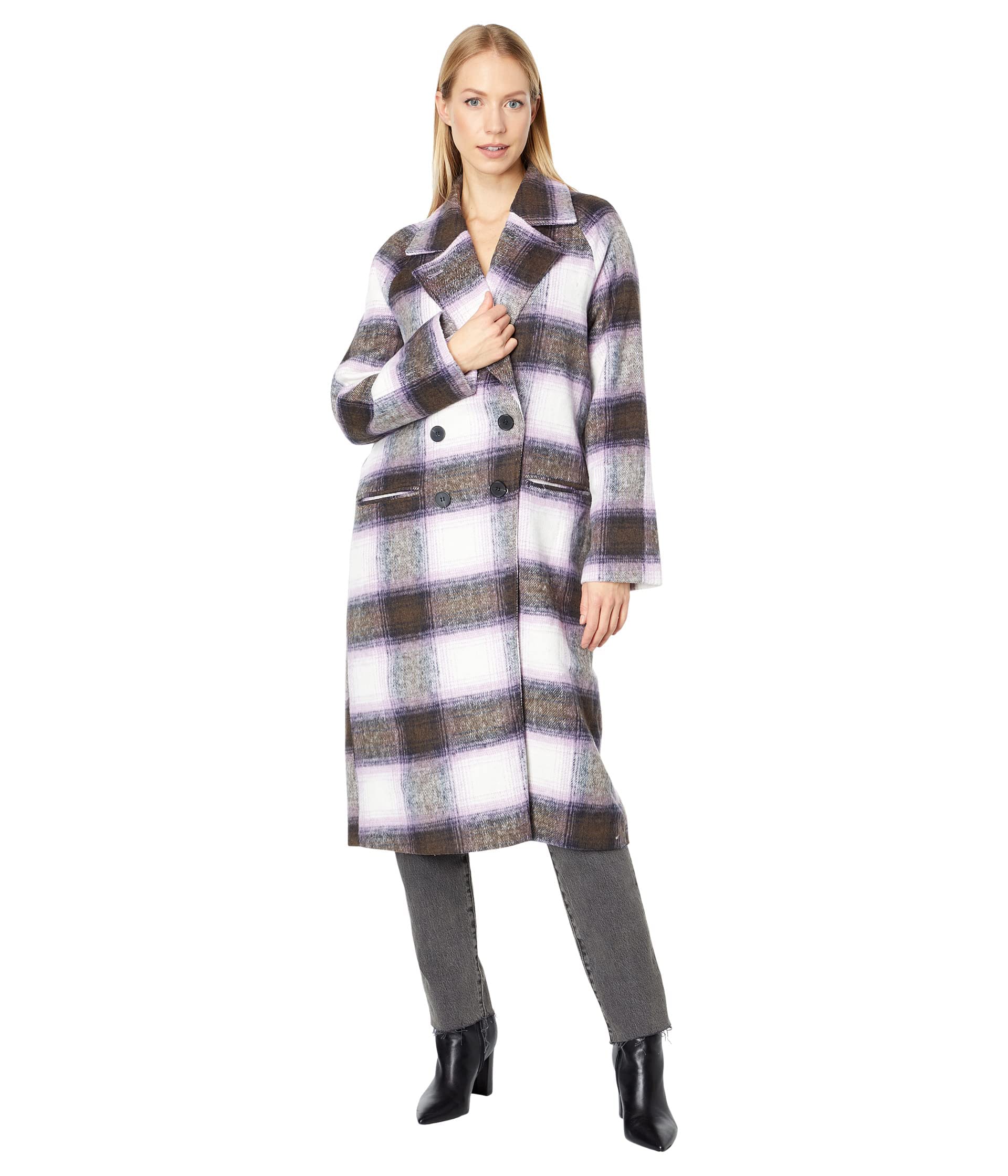 Avec Les Filles Women's Relaxed Fit Walker Coat - Stylish Longline Outerwear for Fall & Winter, Perfect for Casual Outings, Travel and Everyday Wear