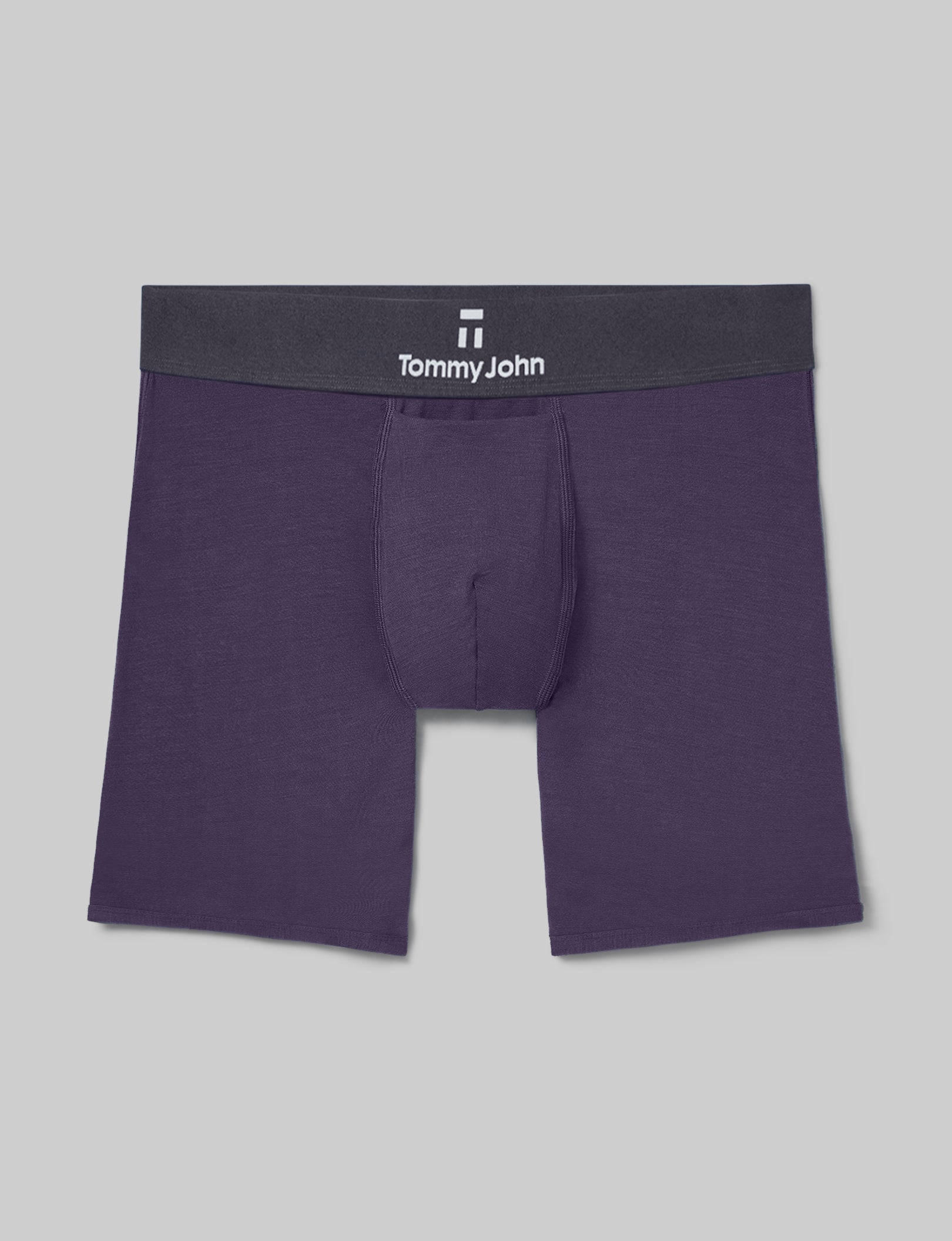 Breathable Second Skin Mid-Length Boxer Briefs - 6 Pack of Ultra Soft Men's Underwear for All-Day Comfort | Perfect for Workouts, Travel & Everyday Wear
