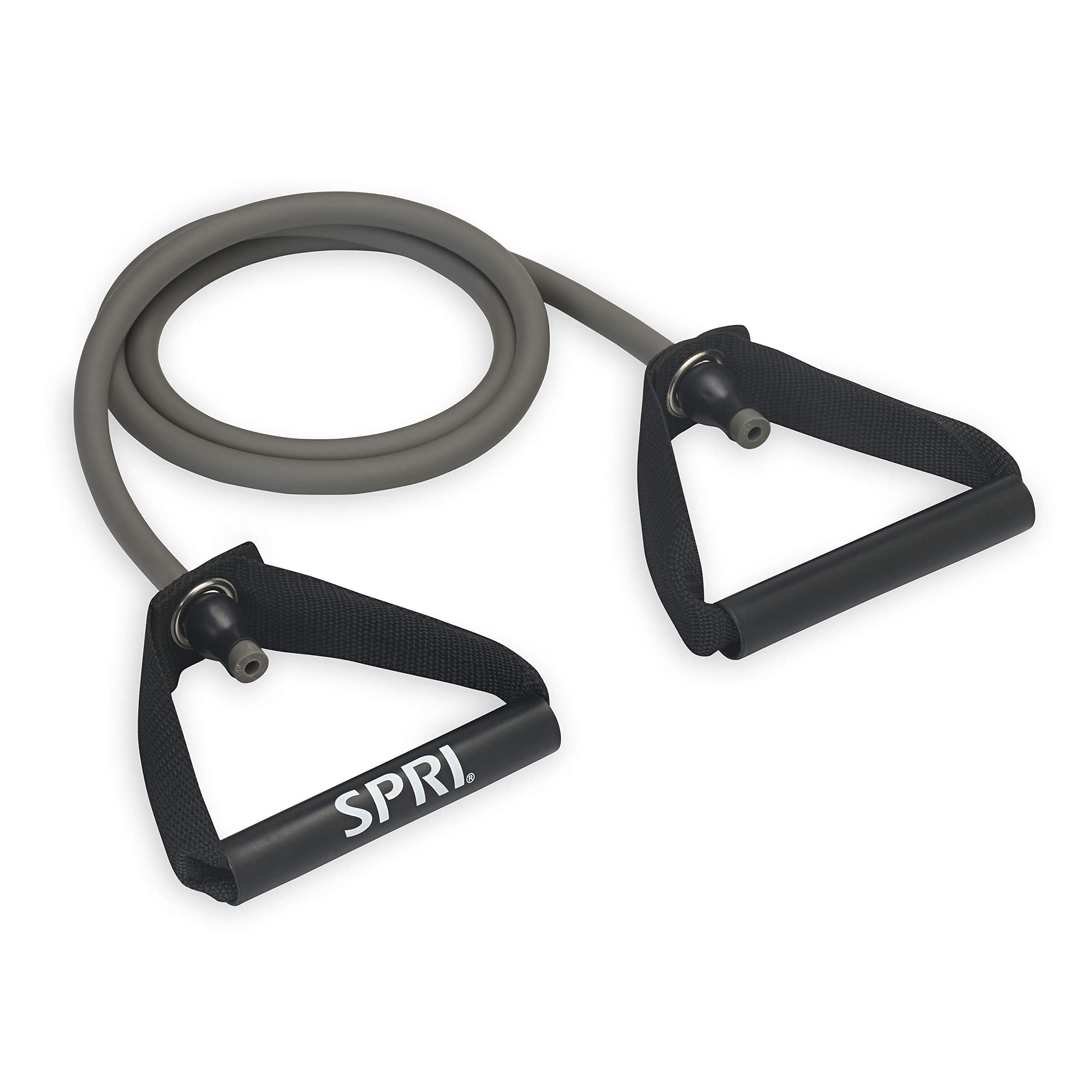 SPRI Xertube Resistance Bands with Handles - Heavy Duty Exercise Bands for Home Gym, Strength Training & Physical Therapy | Includes Door Anchor Attachment for Full-Body Workouts