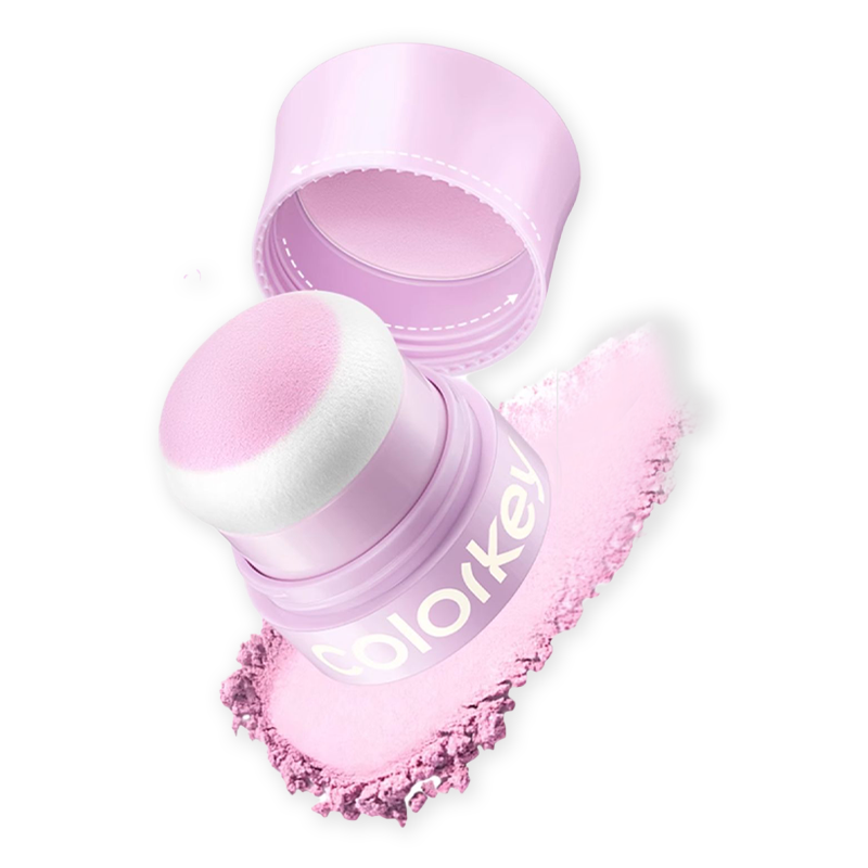 Colorkey Puff Glow Blush - Creamy Cheek Blush for Natural Flush | Buildable & Blendable Formula | Perfect for Everyday Makeup & Special Occasions