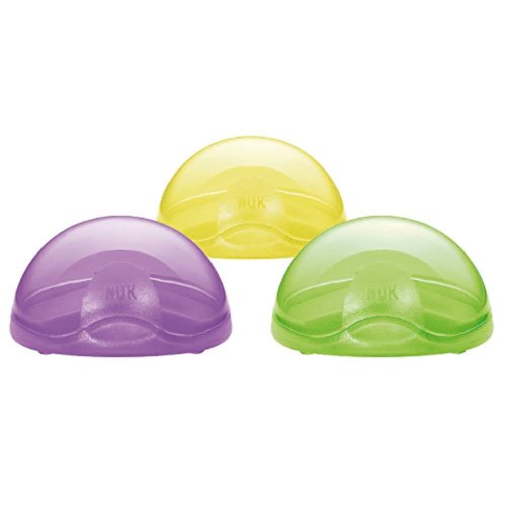 NUK Pacifier Travel Case - Baby Soother Holder with Clip for On-the-Go | Perfect for Strollers, Diaper Bags & Car Seats