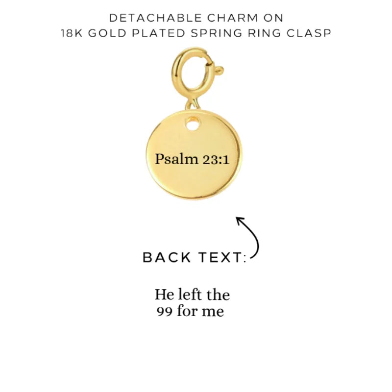 Personalized Engraved Charms with Detachable Clasp - Custom Name Jewelry for Necklaces & Bracelets - Perfect for Gifts, Anniversaries and Special Occasions ($12.00)