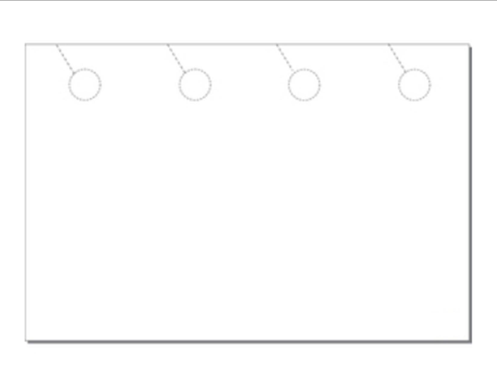 Print-Ready Door Hangers 4-1/8