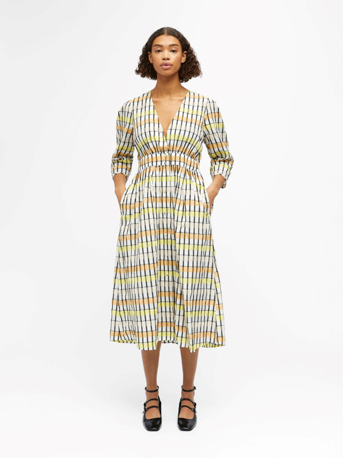 Georgia Dress (Cloud Dancer Multi) - Flowy Boho Maxi Dress for Women | Perfect for Beach Vacations, Music Festivals & Summer Parties