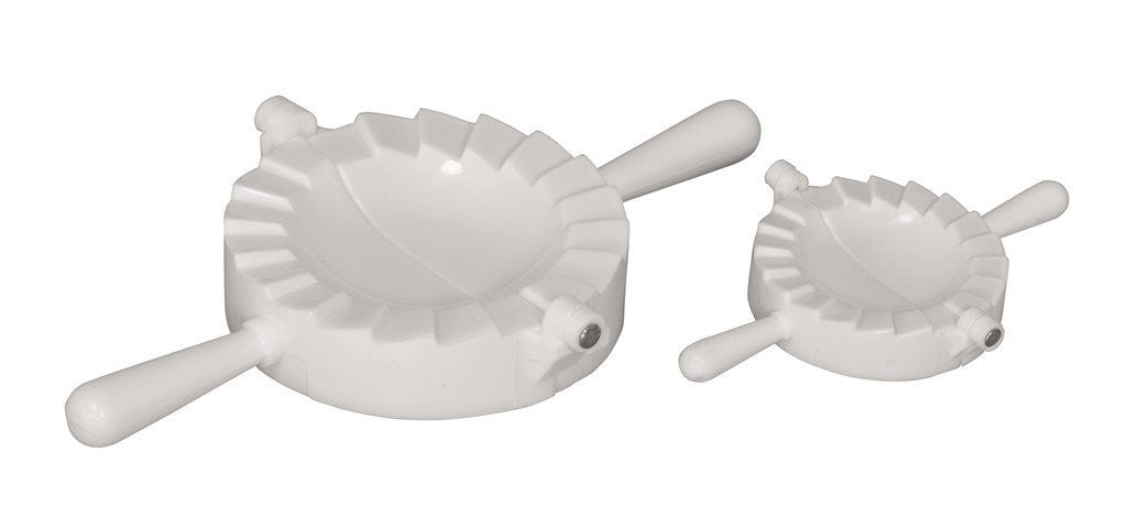 Avanti Dumpling Maker 2-Piece Set - Easy Homemade Dumpling Press for Wonton, Gyoza & Potstickers - Perfect for Asian Cooking & Family Meal Prep