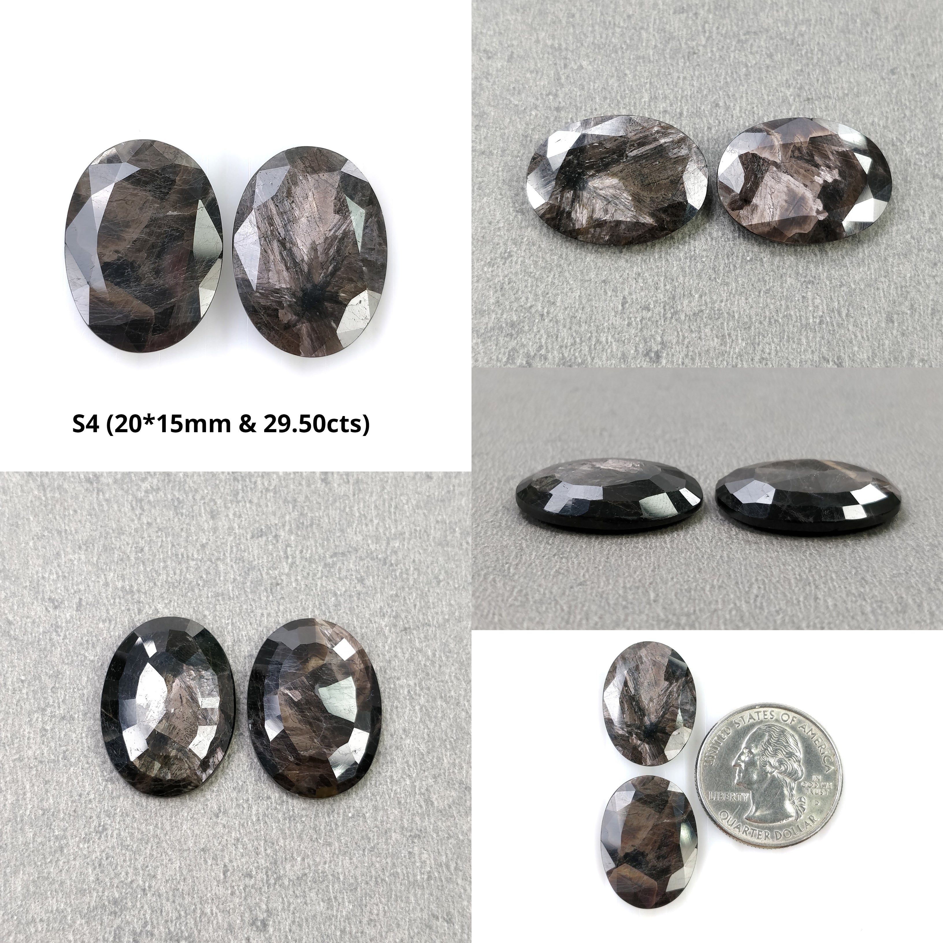 Natural Untreated Golden Brown Chocolate Sapphire Gemstone - 2 & 3 Piece Set with Normal Cut & Unique Uneven Shape | Perfect for Jewelry Making, Engagement Rings & Collector's Items