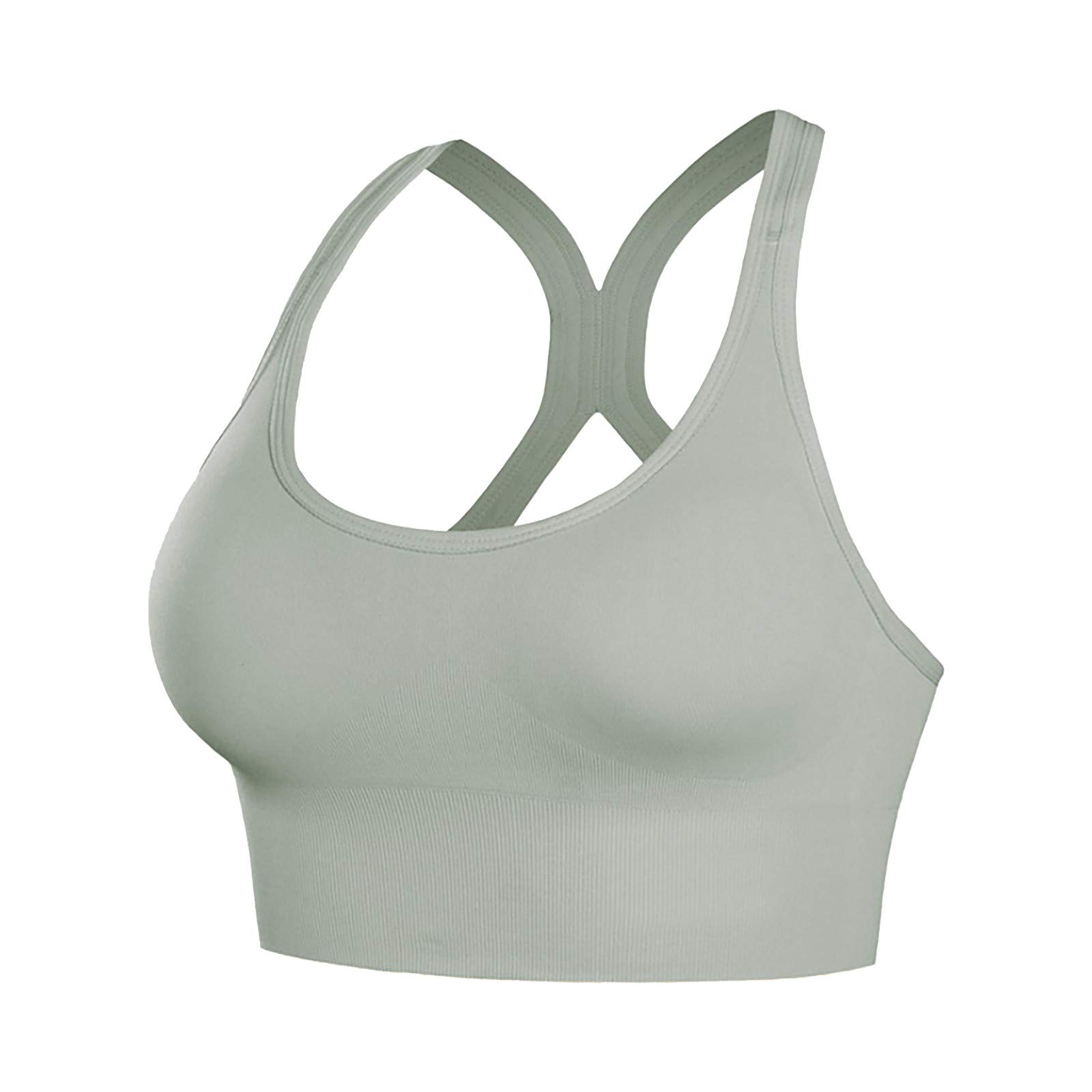 High Impact Sports Bras for Women - Crisscross Yoga Gym Top for Workout, Running & Fitness - Wirefree Beauty Back Underwear - Perfect for Yoga, HIIT, and High-Intensity Training