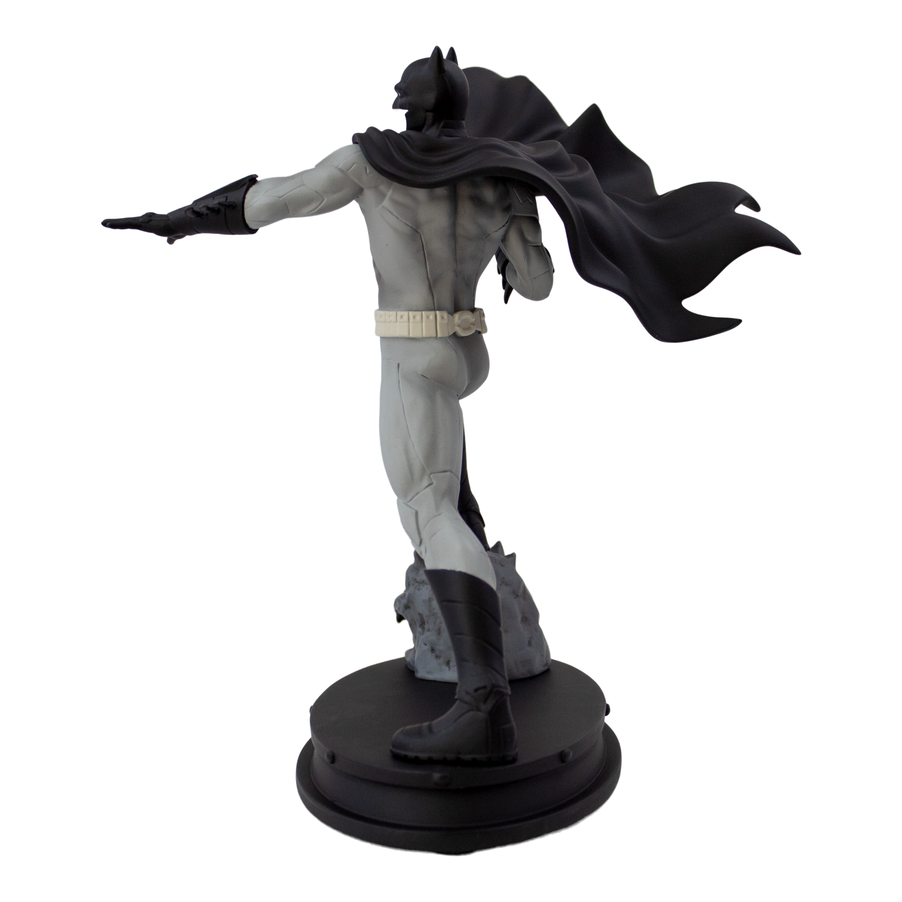 DC Comics Batman 80th Anniversary Black and White Collectible Statue - FYE Exclusive Edition | Perfect for Superhero Fans, Home Decor & Office Display